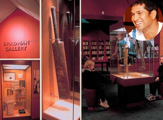 Sachin beside Bradman in Museum, honor to Master blaster