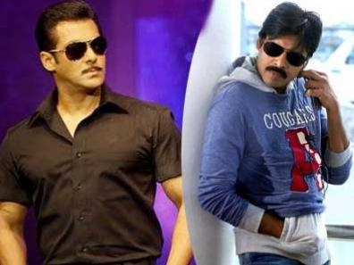 Power star meets Sallu bhai in bada Mega bhai&#039;s celebrations