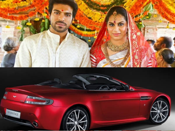 Ram Charan gets Aston Martin car